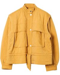 Isabel Marant - Isabel Marant Étoile Blandina Tie Detailed Jacket - Lyst
