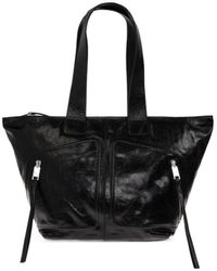 AllSaints - Jean Rey Zip Tote Bag - Lyst