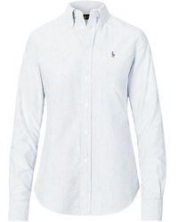Polo Ralph Lauren - Striped Logo Shirt - Lyst