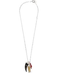 Isabel Marant - Pendant Detailed Chain Linked Necklace - Lyst