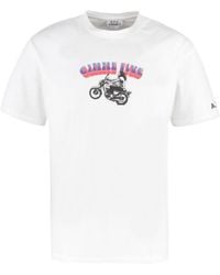 A.P.C. - Graphic Print Crewneck T-Shirt - Lyst