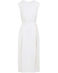 Studio Nicholson - Wold Sleeveless Midi Dress - Lyst
