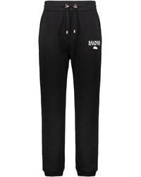 Balmain - Drawstring-Fasteningl Logo-Detail Track Pants - Lyst