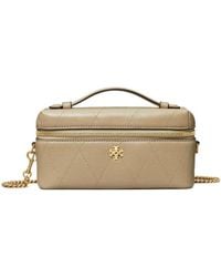 Tory Burch - Charlie Quilted Vanity Case - Lyst