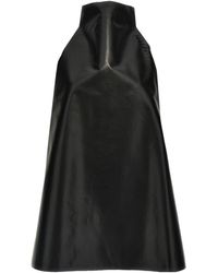 Marni - Two-Toned High-Neck Trapeze Dress - Lyst