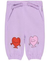 Stella McCartney - Printed Cotton Sweatpants - Lyst
