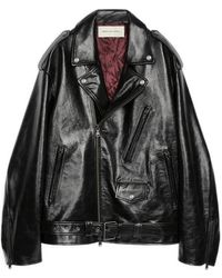 Dries Van Noten - Belted Biker Jacket - Lyst