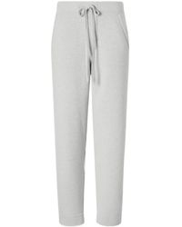 God's True Cashmere - Zinc Cashmere Straight-Leg Drawstring Pants - Lyst