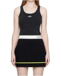 CASABLANCA - Ribbed Logo Tank Top - Lyst