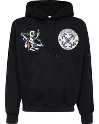 Off-White c/o Virgil Abloh - Long-Sleeved Hooded Sweater - Lyst