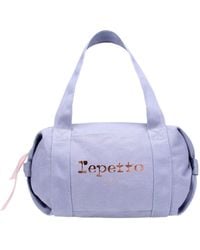 Repetto - Cotton Duffle Bag Small - Lyst