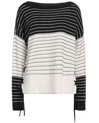 MAX&Co. - Lightweight Striped Knit Sweater - Lyst