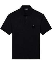 Emporio Armani - Lunar New Year Lyocell-Blend Jersey Polo Shirt With Patch - Lyst