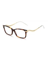 Jimmy Choo - Eyewear Rectangular Frame Glasses - Lyst