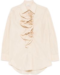 P.A.R.O.S.H. - Ruffle-Detailing Blouse - Lyst