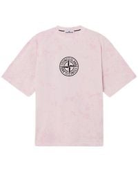 Stone Island - T-Shirt With Print - Lyst