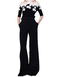 Ermanno Scervino - Belted Wide-Leg Pants - Lyst