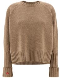 Tory Burch - Crewneck Knitted Jumper - Lyst