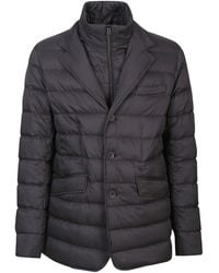Herno - Layered-Effect Quilted Down Jacket - Lyst
