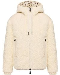 Moncler - Grenoble Reversible Padded Teddy Zip-Up Hoodie - Lyst