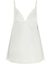 Elisabetta Franchi - Duchesse Mini Dress - Lyst