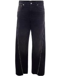 Haikure - Zip-Detailed Straight-Leg Jeans - Lyst