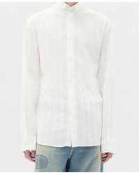 Ann Demeulemeester - Rico Stand-Collar Shirt - Lyst