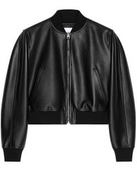 Givenchy - Ribbed Trim Bomber Jacket - Lyst