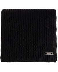 Givenchy - Ribbed Pin-Detail Scarf - Lyst