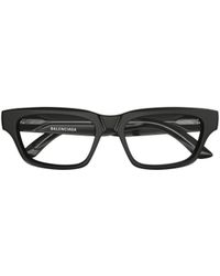 Balenciaga - Eyewear Rectangular Optical Glasses - Lyst