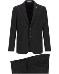 Pal Zileri - Long-Sleeved Blazer And Trousers Set - Lyst