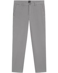 BOSS - Slimfit Minimalist Trousers - Lyst