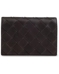 Bottega Veneta - Intrecciato Business Card Case - Lyst