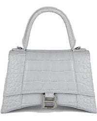 Balenciaga - Hourglass Small Top Handle Bag - Lyst