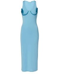 Nensi Dojaka - Cosimina Floral Midi Dress - Lyst