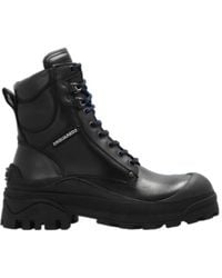 DSquared² - Urban Combat Boots - Lyst