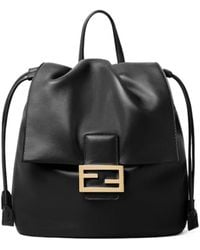 Fendi - Ff Clasp Drawstring Backpack - Lyst