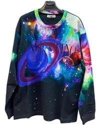 Valentino - Vltn Logo-Printed Hoodie - Lyst