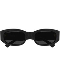 Gucci - Eyewear	Rectangular Frame Sunglasses - Lyst