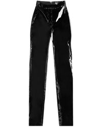 ROTATE BIRGER CHRISTENSEN - High Waist Straight Casual Pants - Lyst