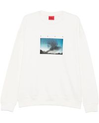 BOSS - Graphic-Print Sweatshirt - Lyst