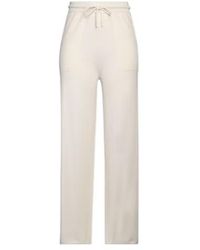 Max Mara - High-Waisted Loose Knitted Pants - Lyst