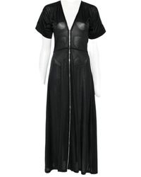 Lemaire - V-Neck Zipped Dress - Lyst