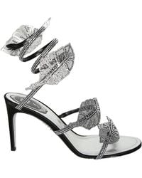 Rene Caovilla - Round-Toe High-Heeled Sandals - Lyst