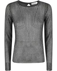 Roberto Collina - Ribbed-Knit Cut-Out Sweater - Lyst