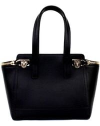 Ferragamo - Logo Detail Handbag - Lyst