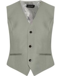 Anine Bing - Mario Buttoned Vest - Lyst