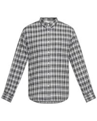 Officine Generale - Checked Pocket Shirt - Lyst