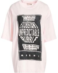 Marni - T-Shirt Cotton - Lyst