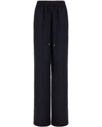 Etro - Drawstring Wide-Leg Trousers - Lyst